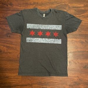 Vintage Chicago Flag shirt - Side Medium